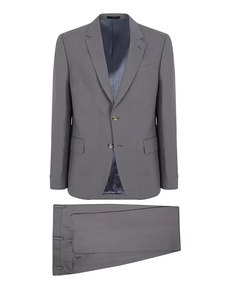 Paul Smith Yhe Soho single-breasted notched-lapel suit - Grau Grau