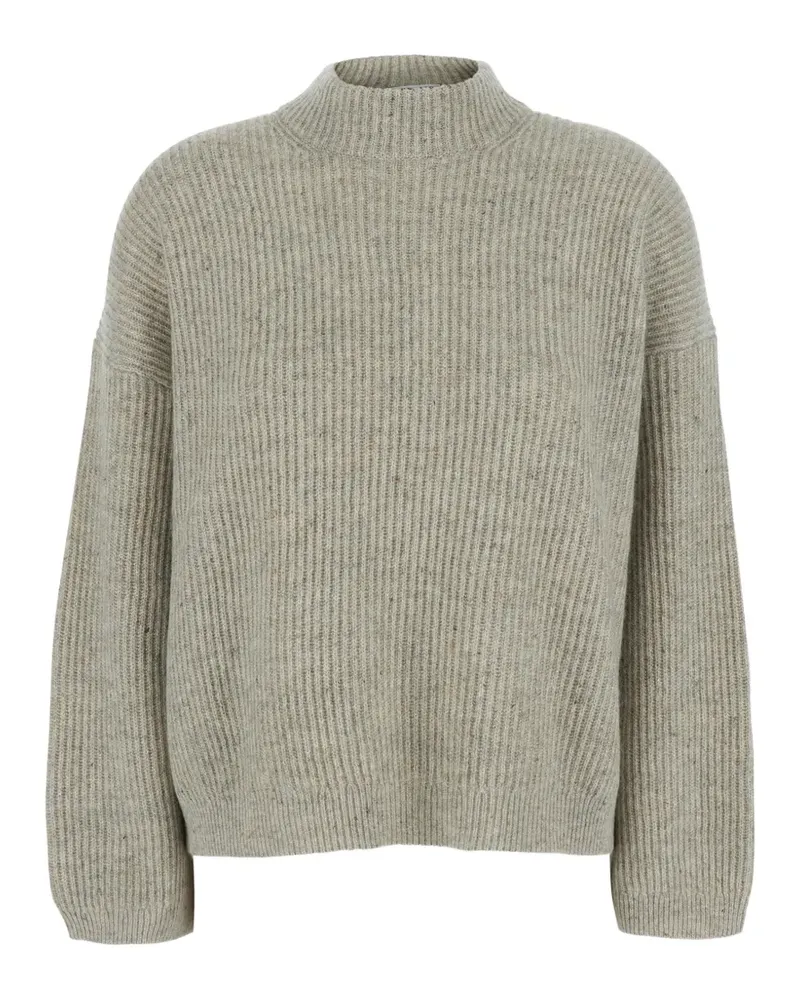 Brunello Cucinelli ribbed-knit sweater - Grau Grau