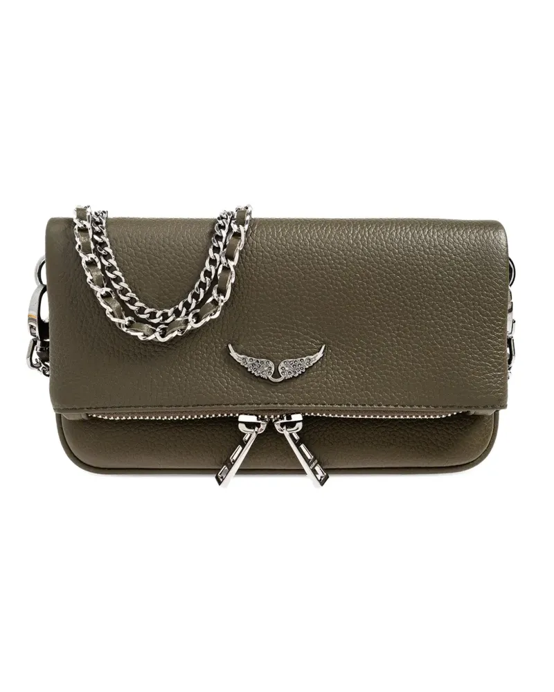 Zadig & Voltaire Handtasche mit Ketten - Grün Grün
