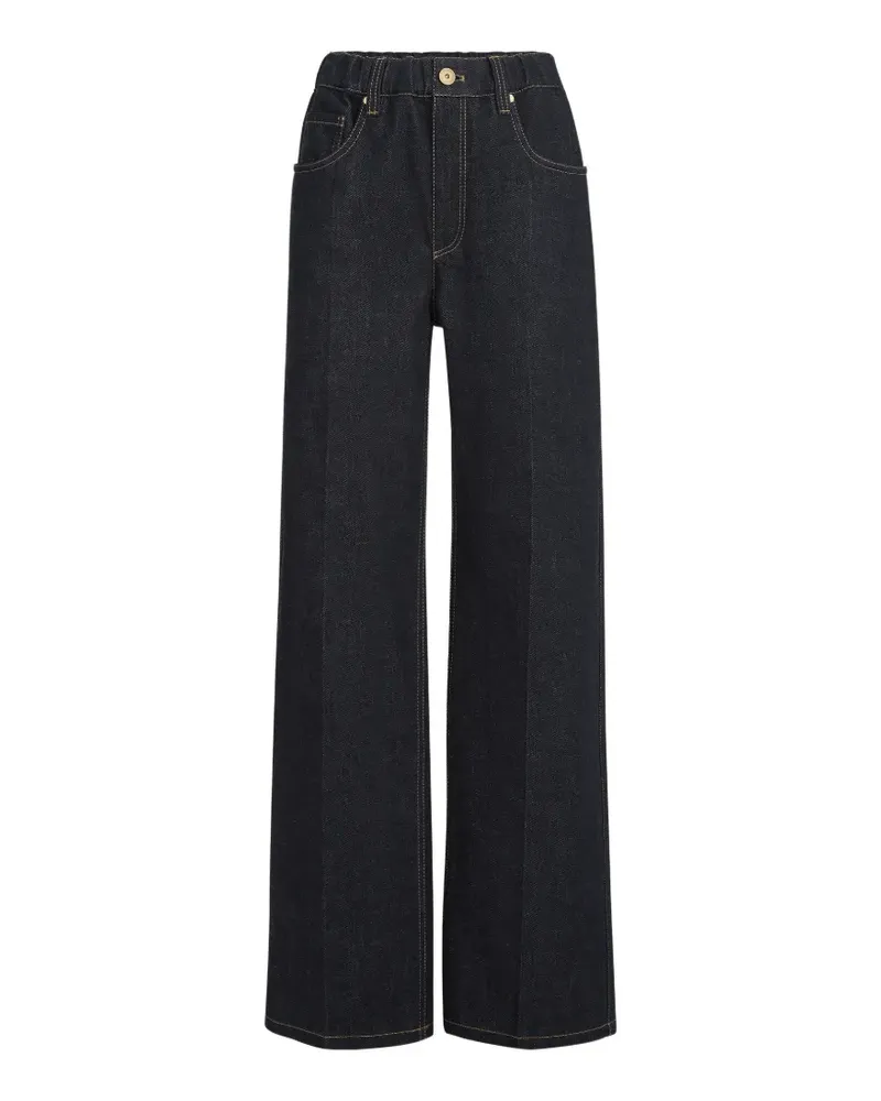 Brunello Cucinelli No-Fade-Jeanshose mit Monili - Blau Blau