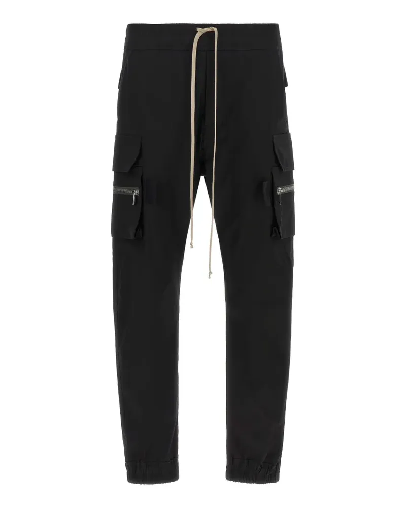 Rick Owens Tower Mastodon Cargo Hose mit Kordelzug - Schwarz Schwarz