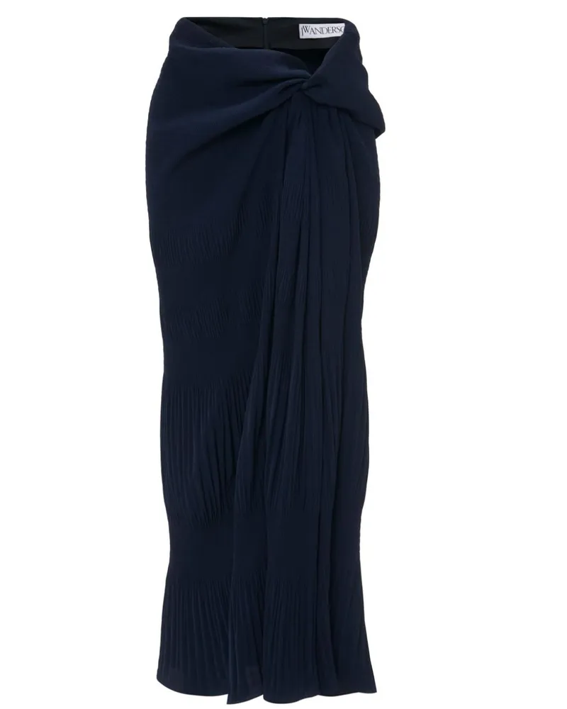 J.W.Anderson Drapierter Maxirock - Blau Blau