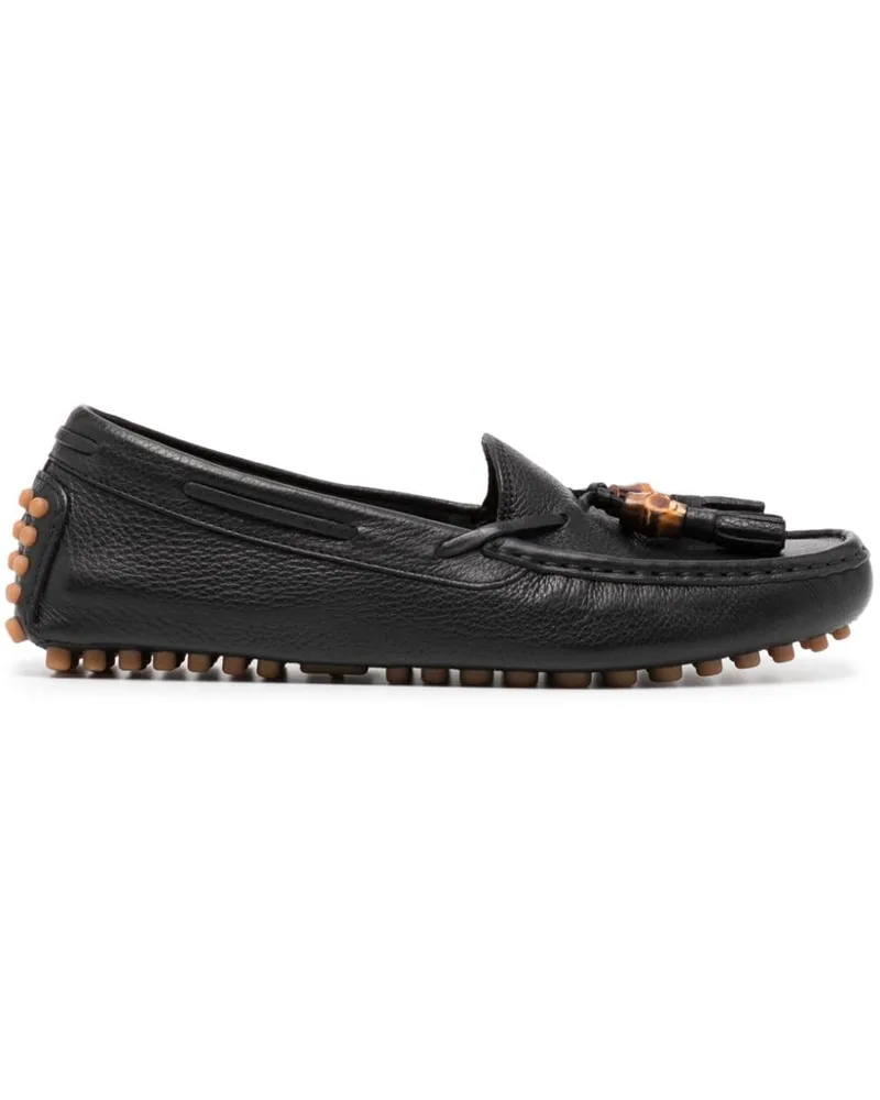 Gucci Loafer mit Quasten - Schwarz Schwarz