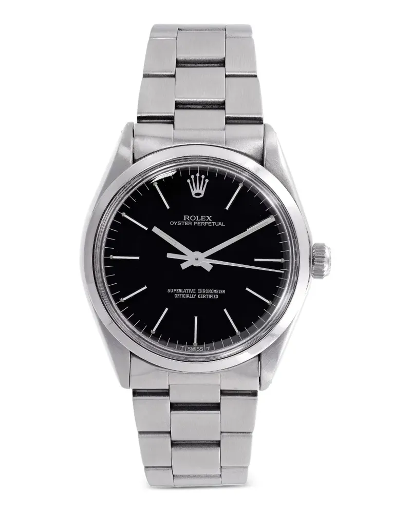 Rolex Oyster Perpetual Armbanduhr 34mm - Schwarz Schwarz