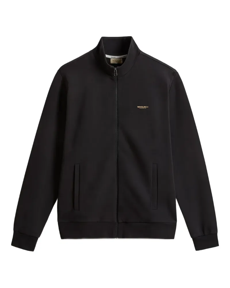 Woolrich Sportjacke mit Logo-Detail - Schwarz Schwarz
