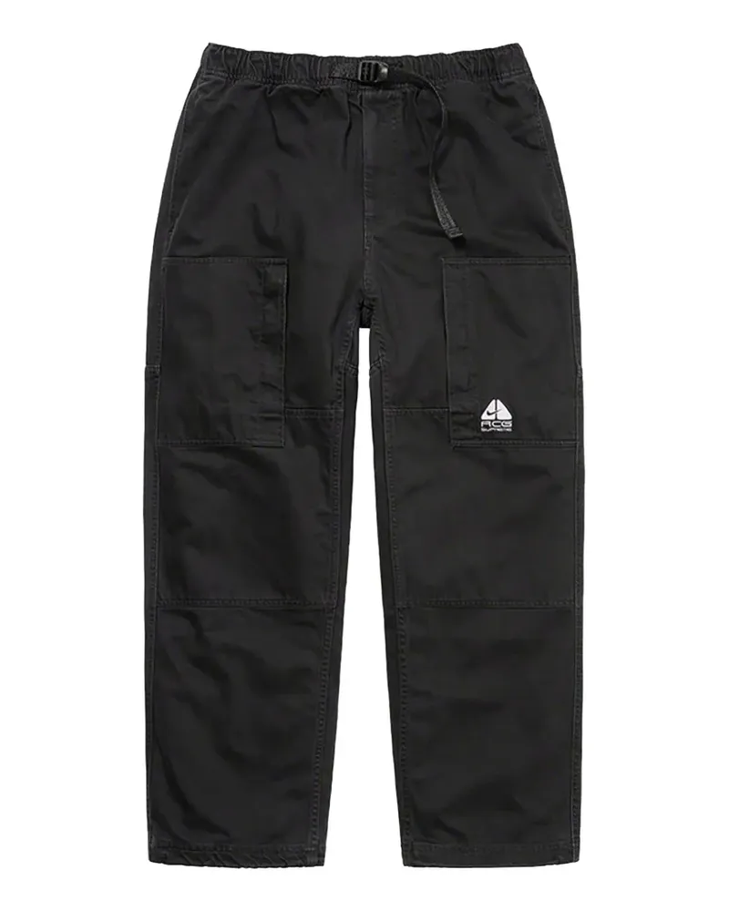 Supreme Being x Nike ACG Hose mit Gürtel - Schwarz Schwarz