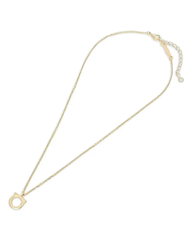 Ferragamo Halskette mit Gancini-Anhängern - Gold Gold