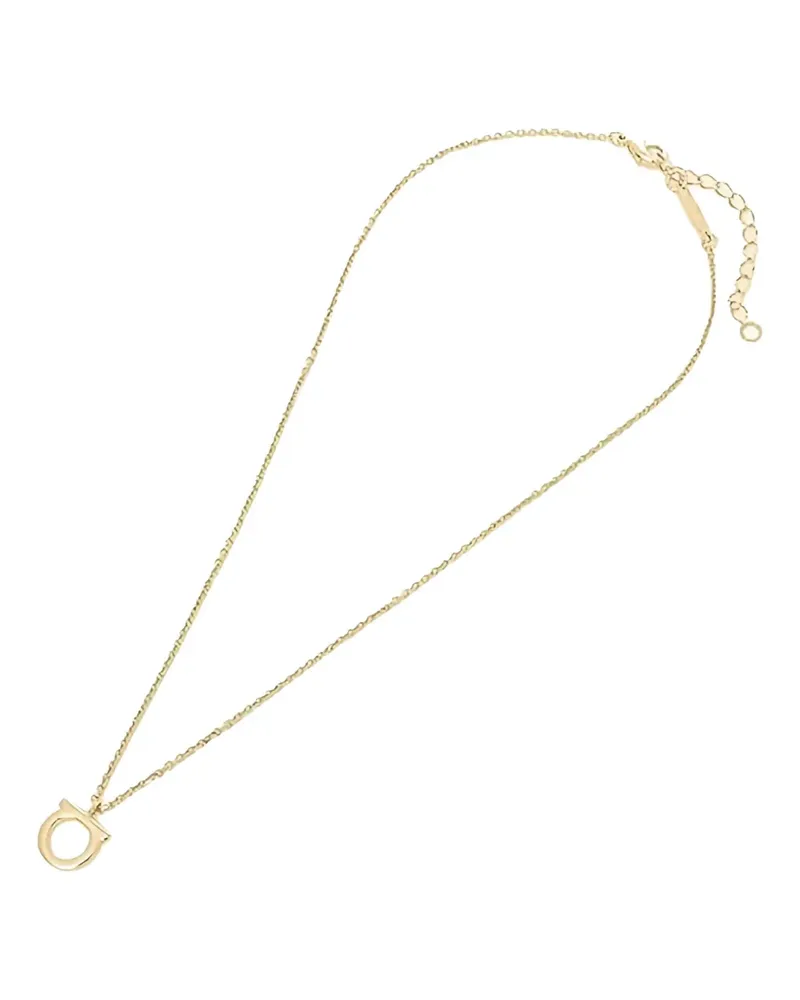 Ferragamo Halskette mit Gancini-Anhängern - Gold Gold