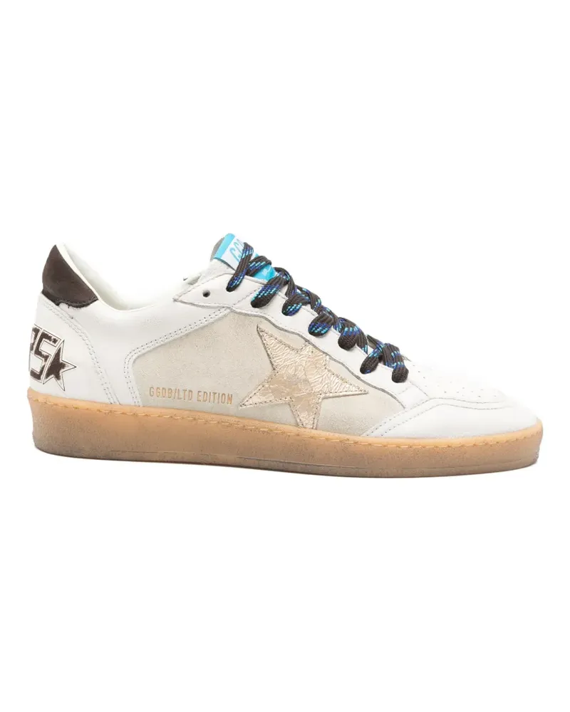 Golden Goose Ball Star leather sneakers - Nude Nude