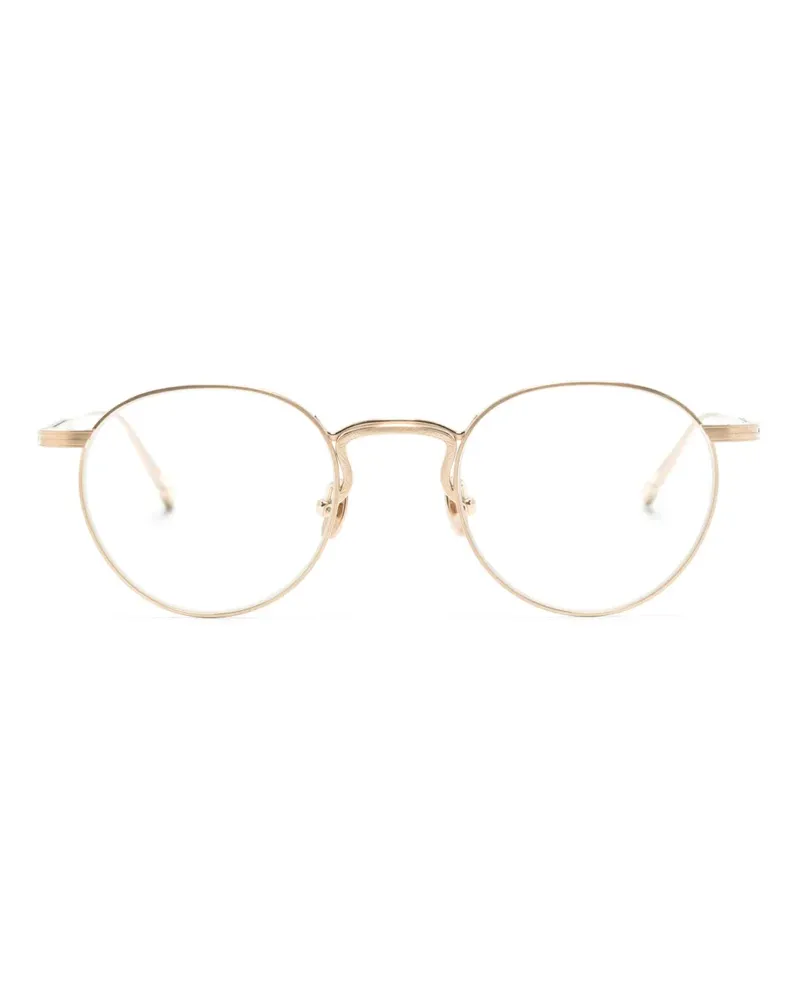 MATSUDA M3140 Brille mit ovalem Gestell - Gold Gold