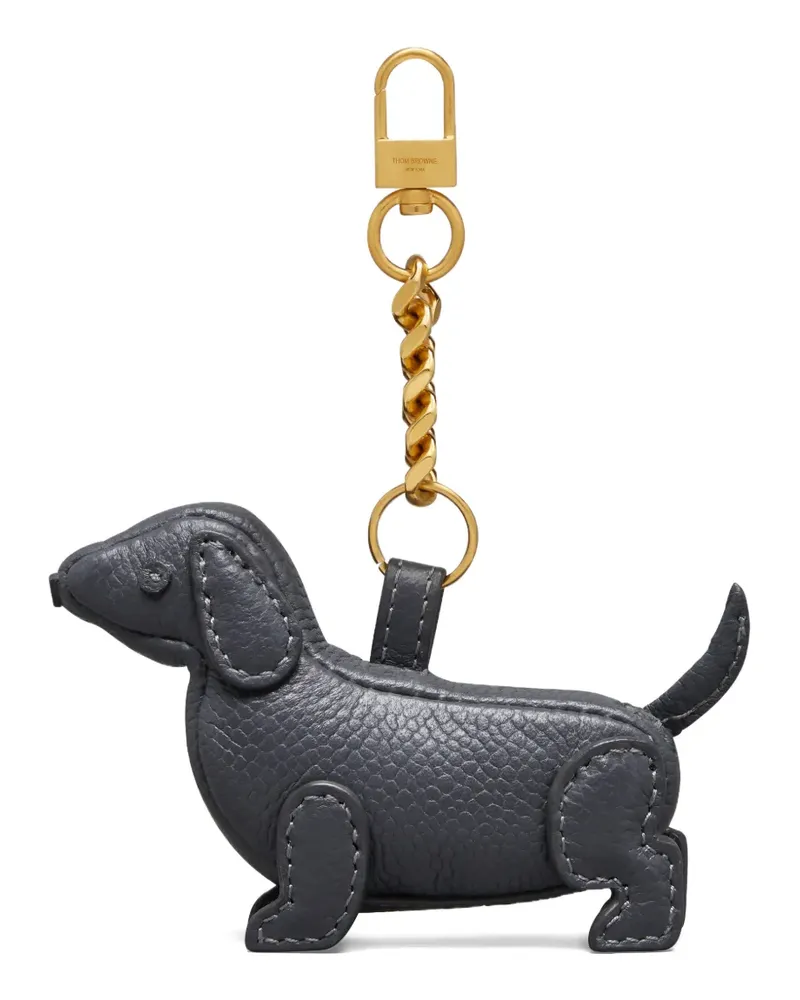 Thom Browne Hector Taschenanhänger - Grau Grau
