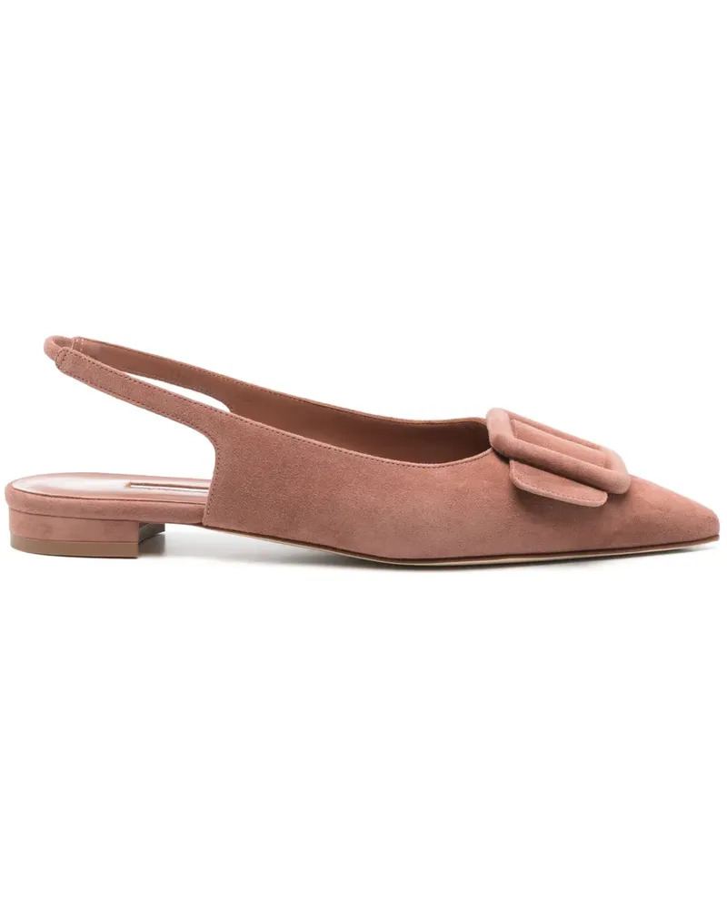 Manolo Blahnik Klassische Slingback-Pumps - Rosa Rosa