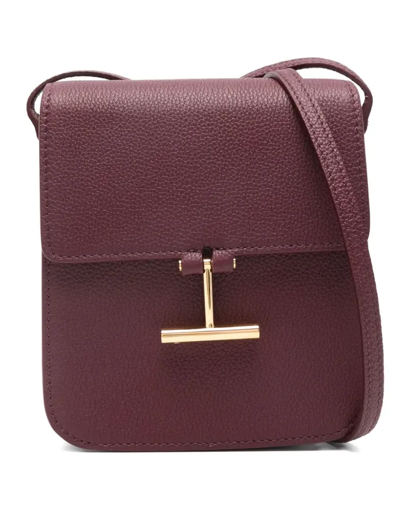 Tom Ford T-Bar Schultertasche - Rot Rot