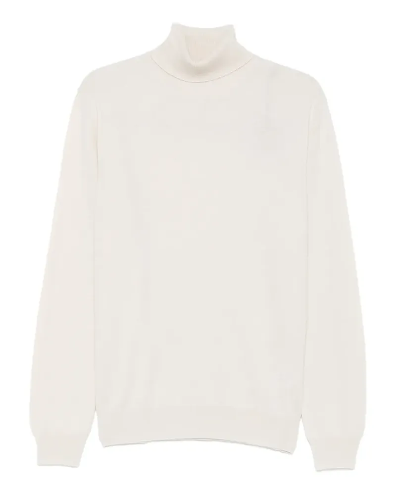 Corneliani Gestrickter Rollkragenpullover - Nude Nude