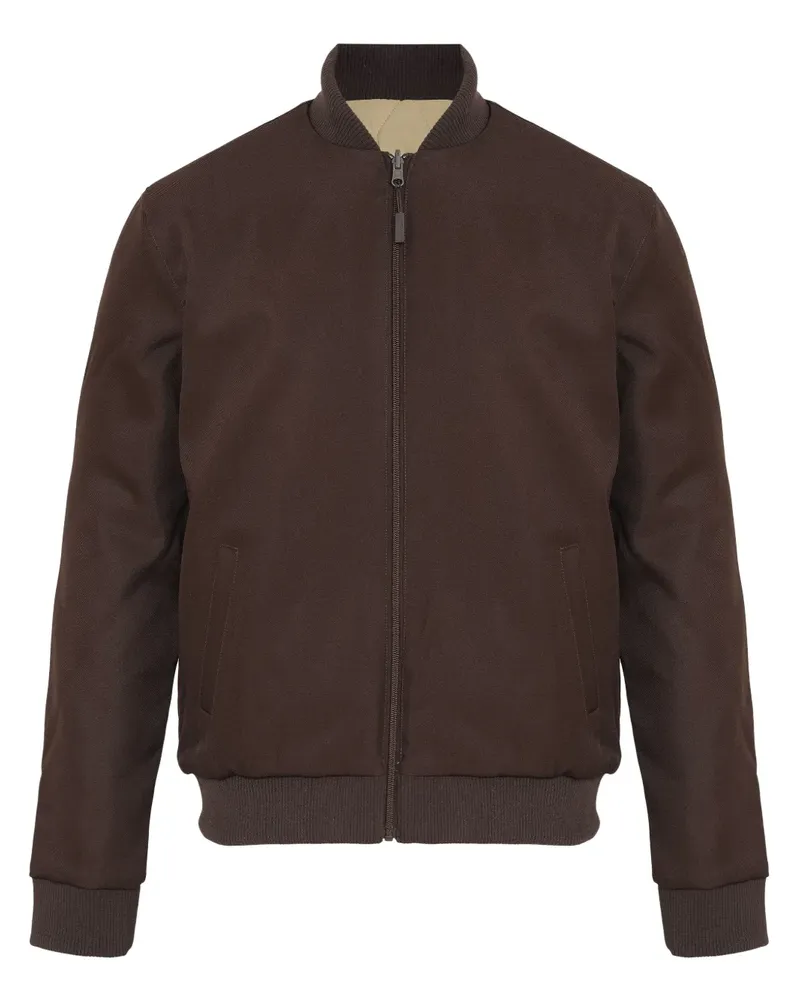 Osklen reversible bomber jacket - Braun Braun