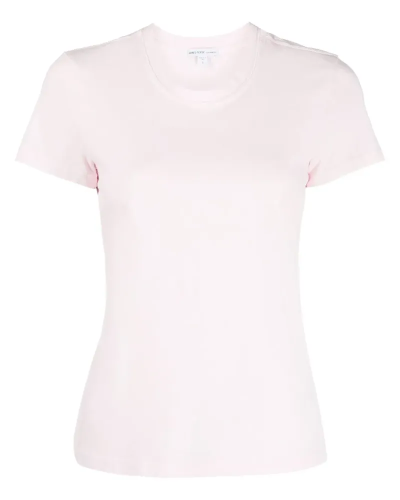 James Perse T-Shirt mit rundem Ausschnitt - Rosa Rosa
