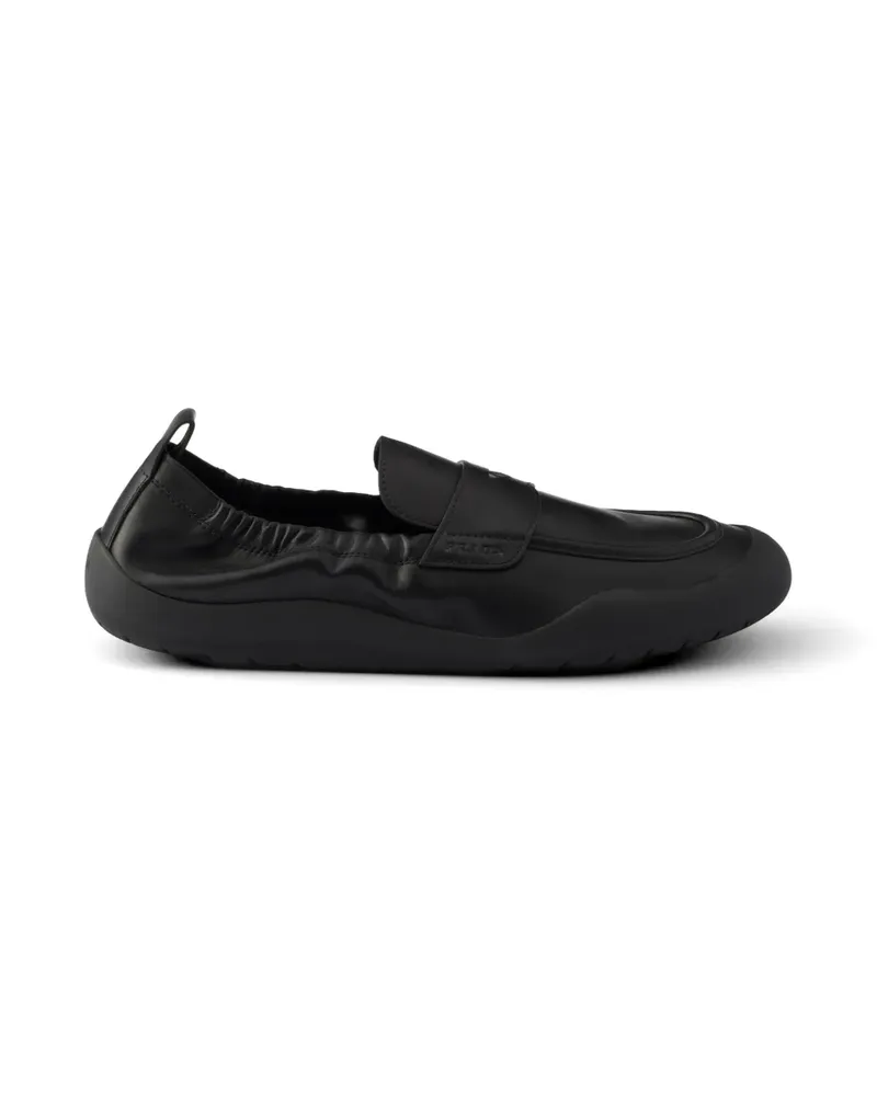 Prada Speedrock Loafer aus Leder - Schwarz Schwarz
