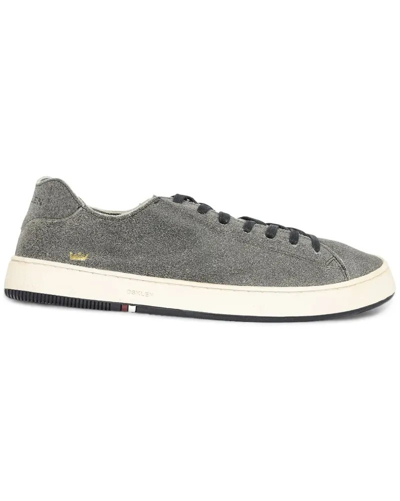 Osklen Soho Sneakers mit Logo-Print - Grau Grau
