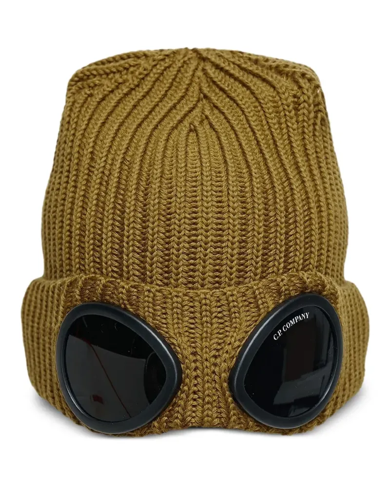 C.P. Company extrafine merino wool Goggle beanie - Gelb Gelb