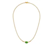 Emerald City Halskette mit Cubic Zirkonia