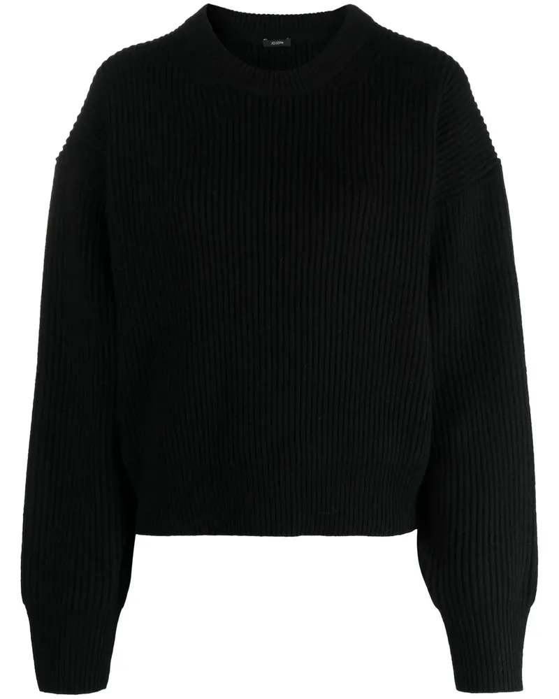 Joseph Strickpullover mit rundem Ausschnitt - Schwarz Schwarz
