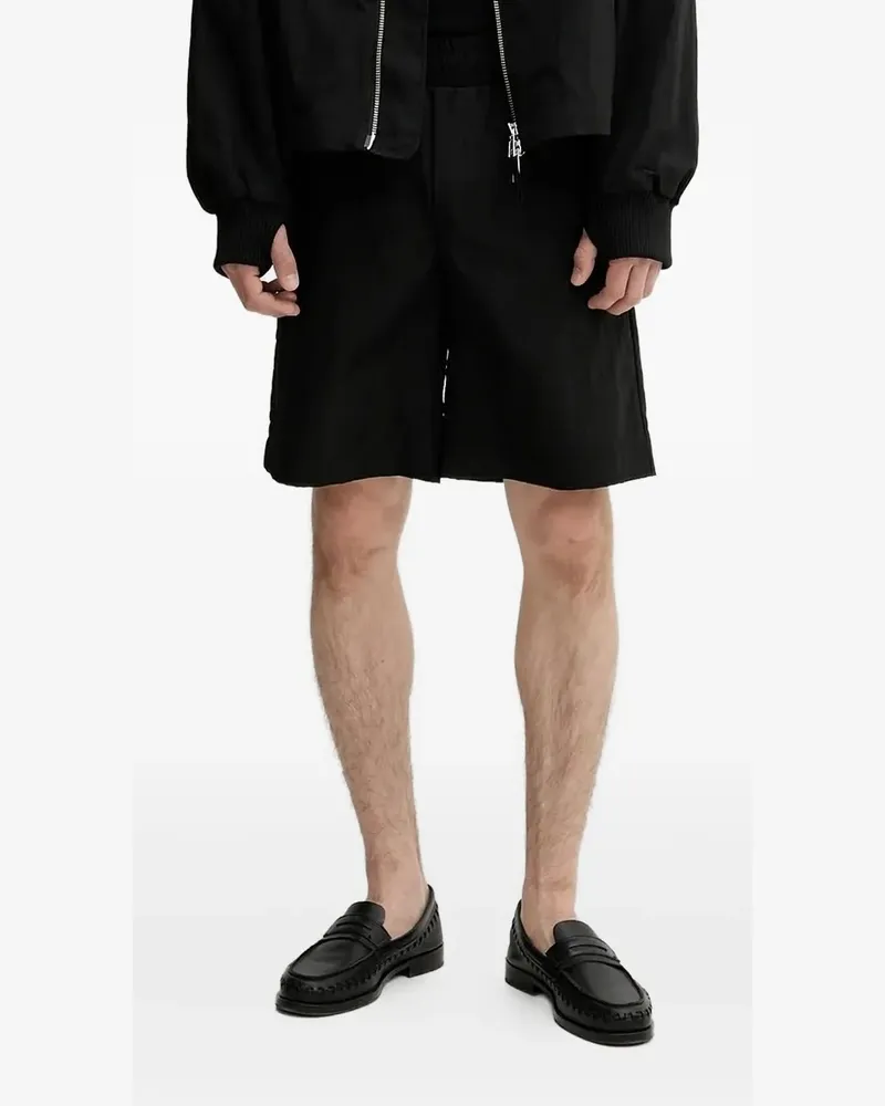 Won Hundred Shorts mit Reißverschlusstasche - Schwarz Schwarz