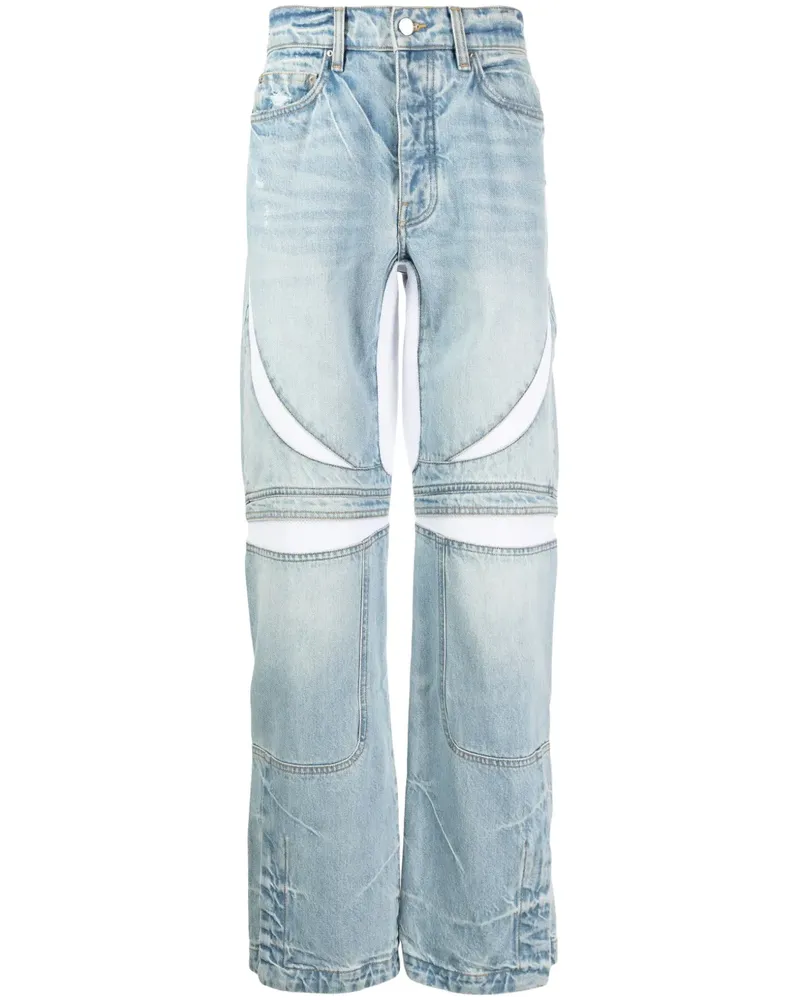 Amiri MX-3 Jeans mit geradem Bein - Blau Blau
