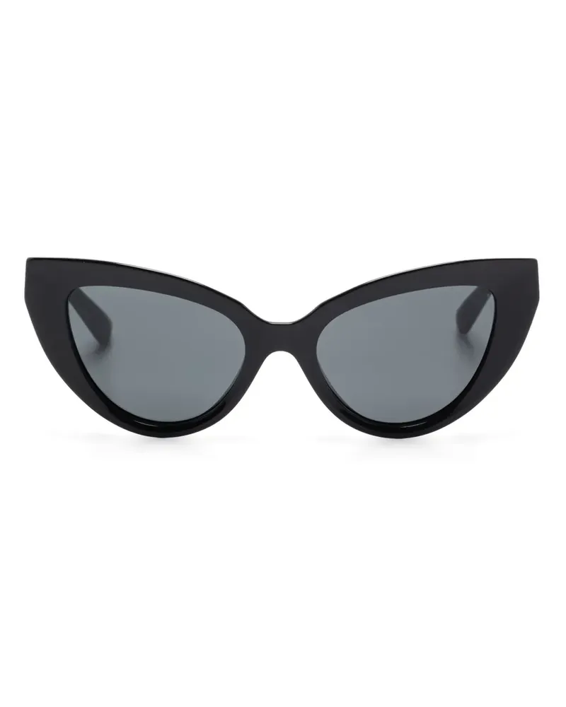 Dolce & Gabbana Sonnenbrille mit Cat-Eye-Gestell - Schwarz Schwarz