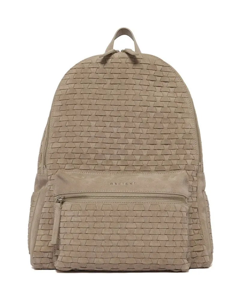 Orciani Laio Peach backpack - Nude Nude