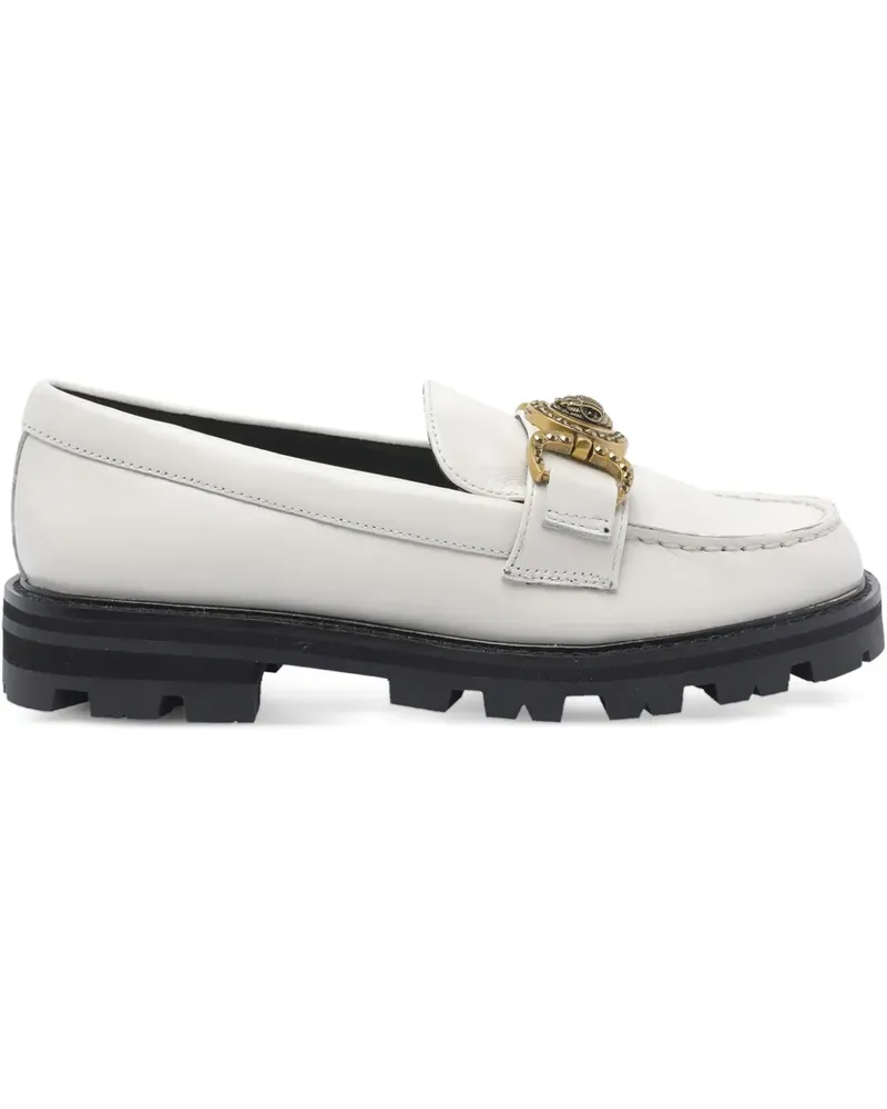 Kurt Geiger Loafer mit runder Kappe - Weiß Weiß