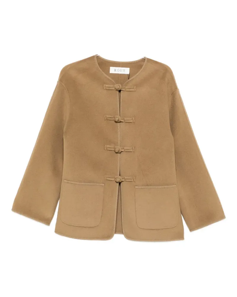 Róhe Doubleface Jacke - Braun Braun