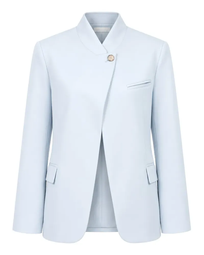 VICOLO high-neck single-button jacket - Blau Blau