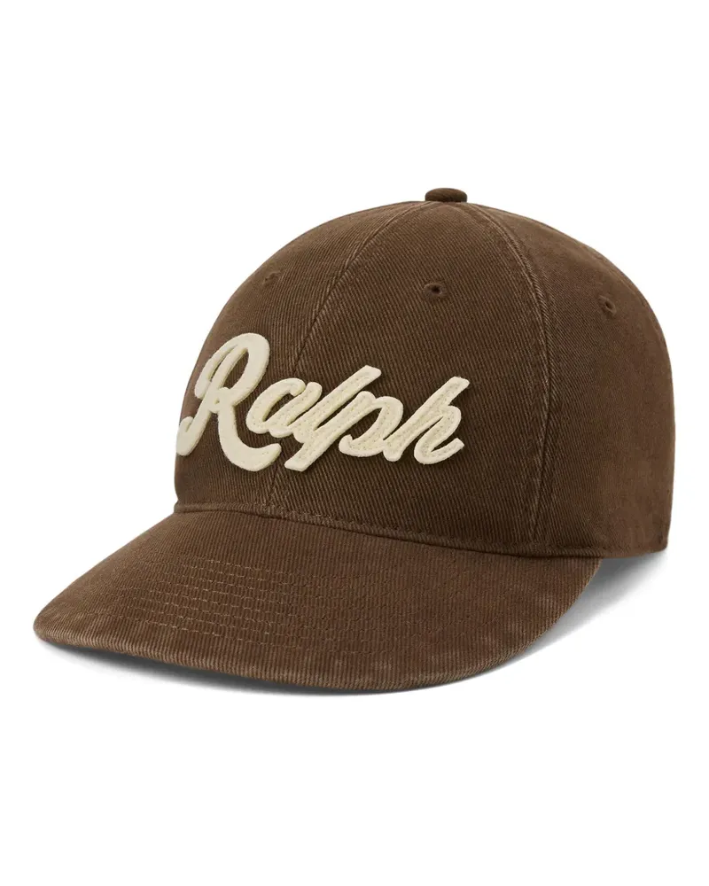 Ralph Lauren Baseballkappe mit Logo-Patch - Braun Braun