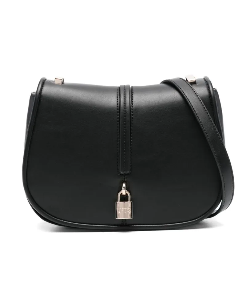 V°73 Satchel-Tasche mit Logo-Gravur - Schwarz Schwarz