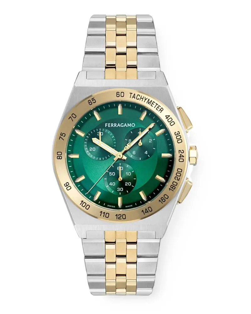Ferragamo Vega Chrono 42mm - Grün Grün
