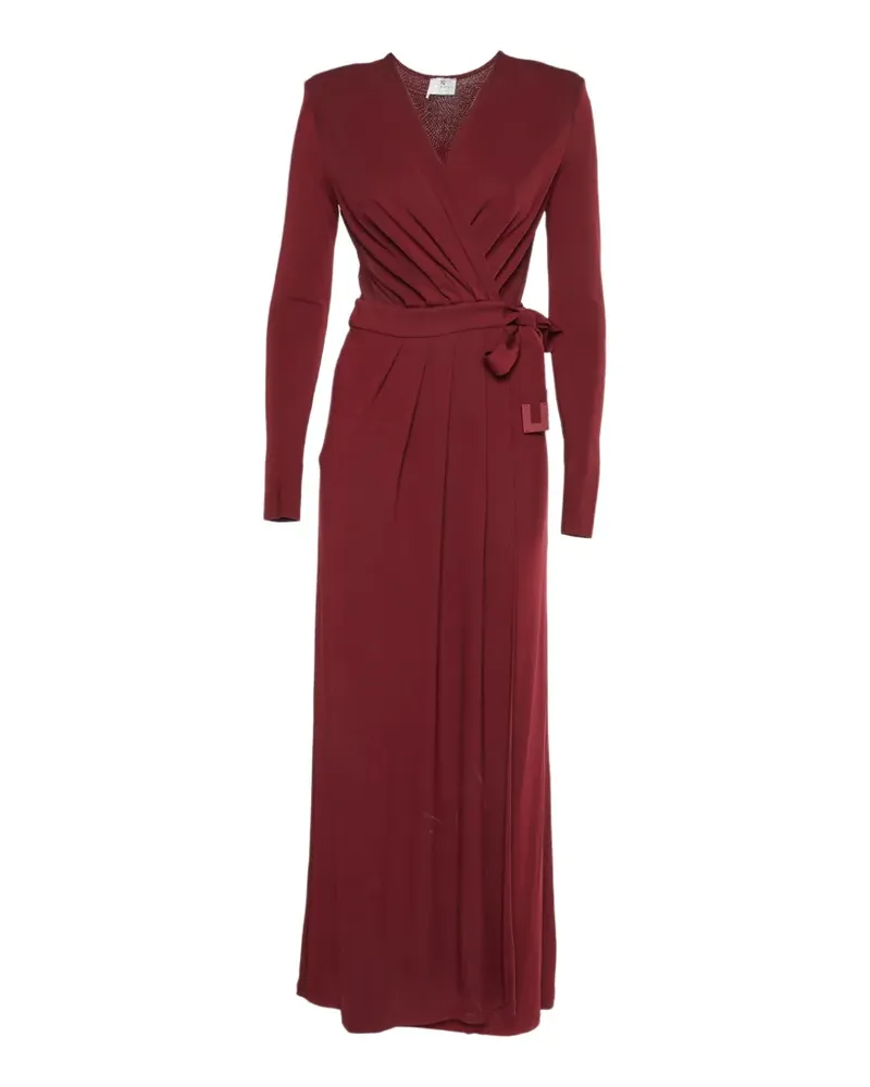 Elisabetta Franchi wrap maxi dress - Rot Rot
