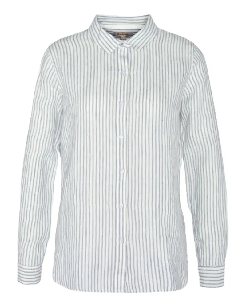 Barbour striped long-sleeve shirt - Nude Nude