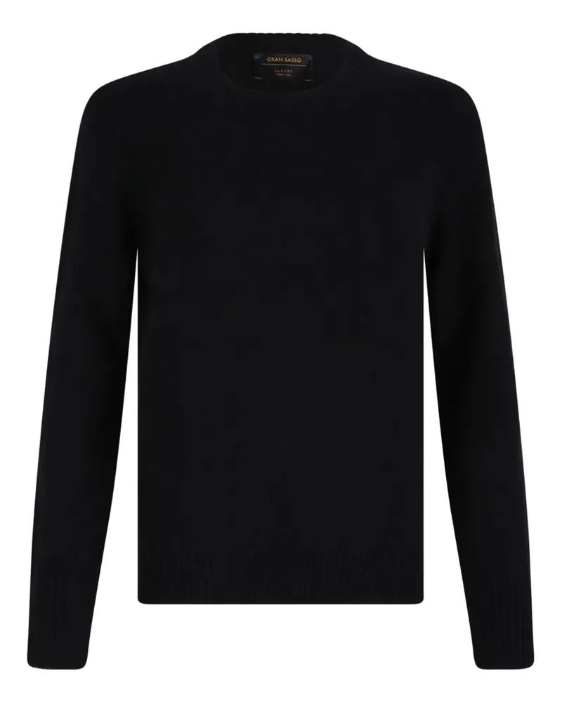 Gran Sasso Pullover mit rundem Ausschnitt - Schwarz Schwarz