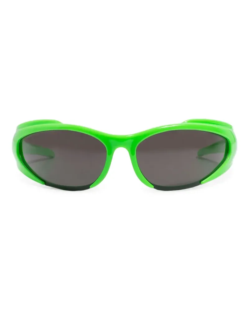 Balenciaga Reverse Xpander Sonnenbrille - Grün Grün