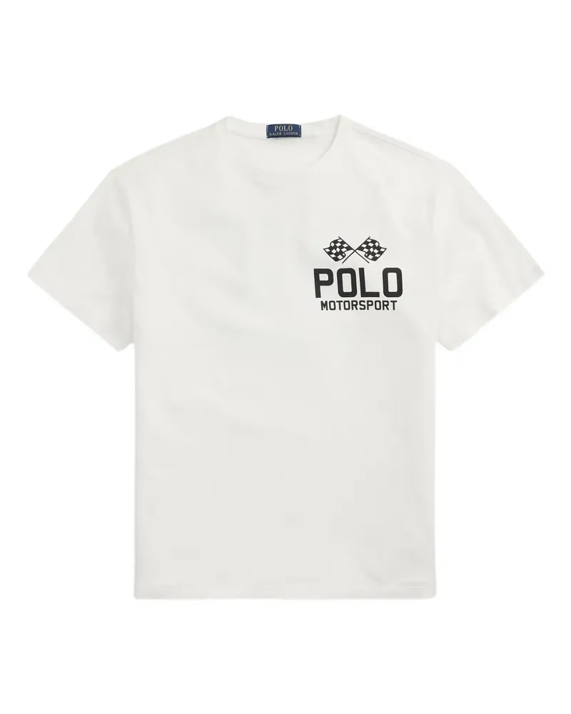 Ralph Lauren T-Shirt mit Logo-Print - Weiß Weiß