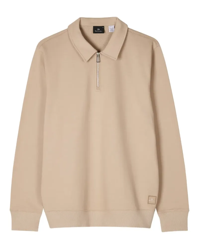 Paul Smith Poloshirt mit Logo-Patch - Braun Braun