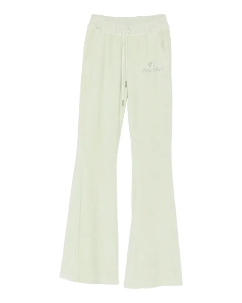 SPORTY & RICH logo-embellished track pants - Grün Grün