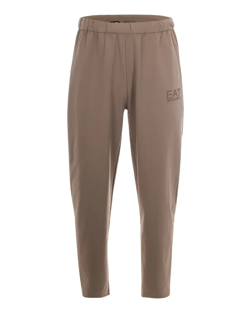 EA7 Jogginghose mit Logo - Braun Braun