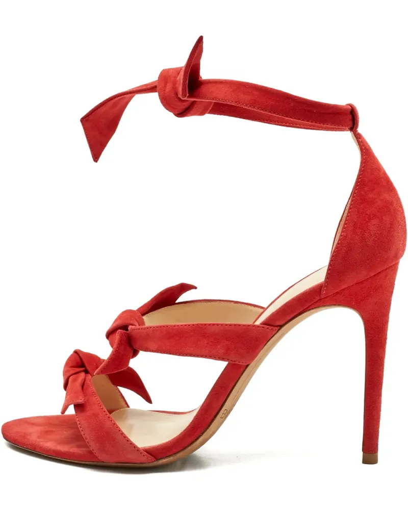 Alexandre Birman Clarita bow-detail sandals - Rot Rot