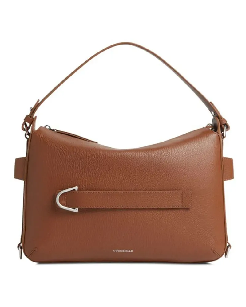 Coccinelle buckle strap shoulder bag - Braun Braun