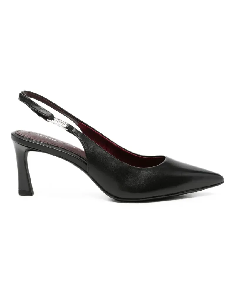 Tamaris pointed-toe slingback heeled pumps - Schwarz Schwarz