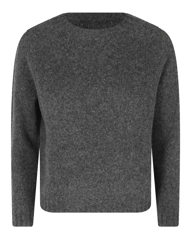 Roberto Collina crew-neck raglan-sleeve sweater - Grau Grau