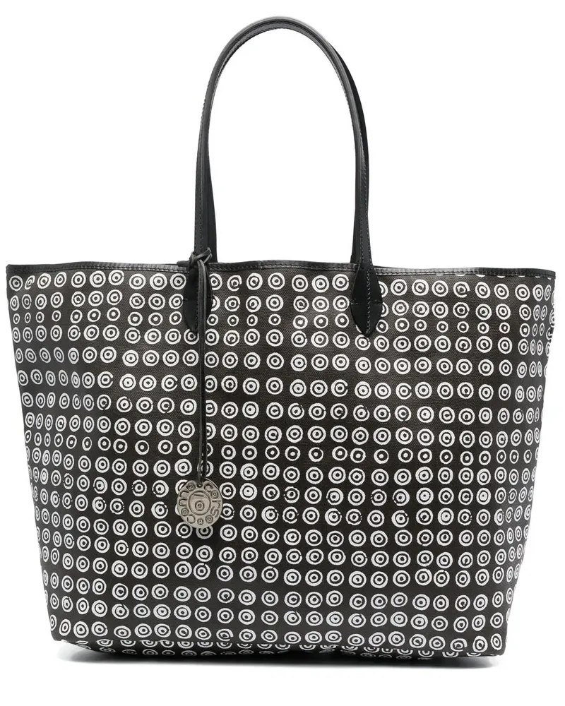 10 Corso Como Handtasche mit geometrischem Print - Braun Braun