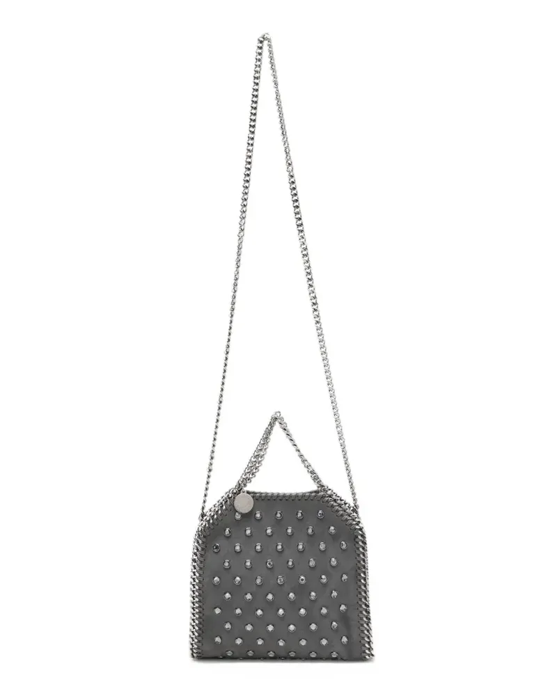 Stella McCartney Falabella crystal-embellished tote bag - Grau Grau