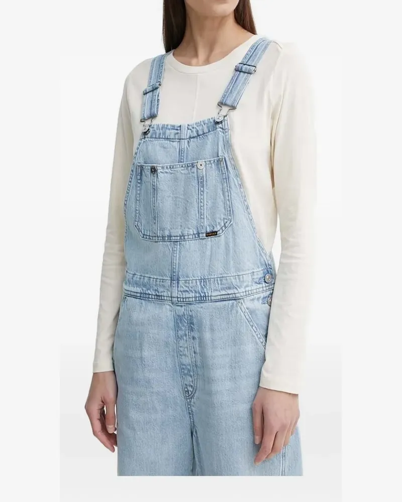 G-STAR RAW Denim-Overall mit Knöpfen - Blau Blau